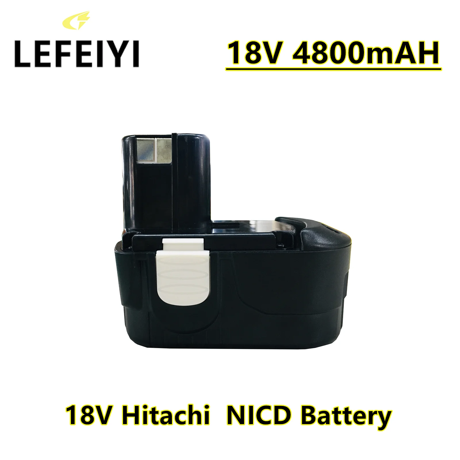 

Power Tool Replacement Battery 4.8Ah 18V NI-CD for Hitachi Drill EB1820 EB1812 EB1814 BCC1815 EB1830H EB1833X EB18B