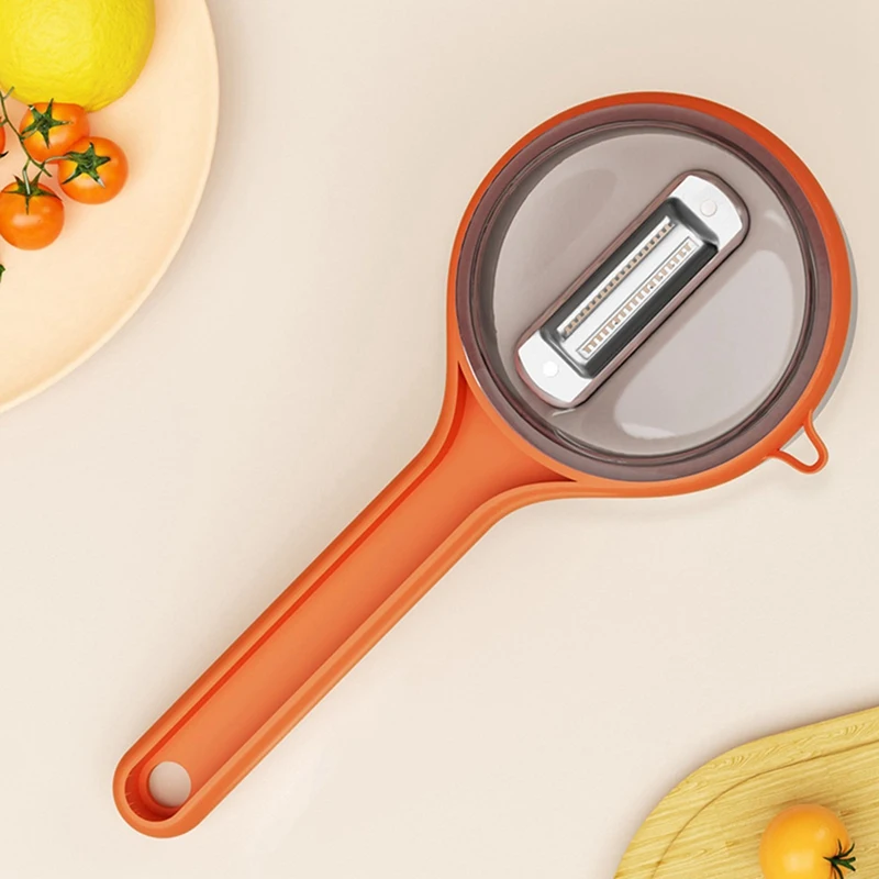 BEAU-Peeling Carrot With Storage Box, Peeler With Storage Bucket, Peeler