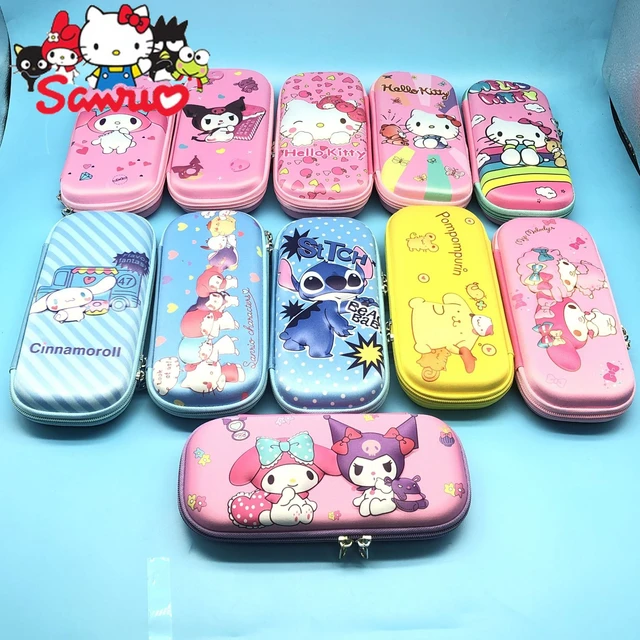 Sanrio Characters Flat Pencil Pouch Cinnamoroll