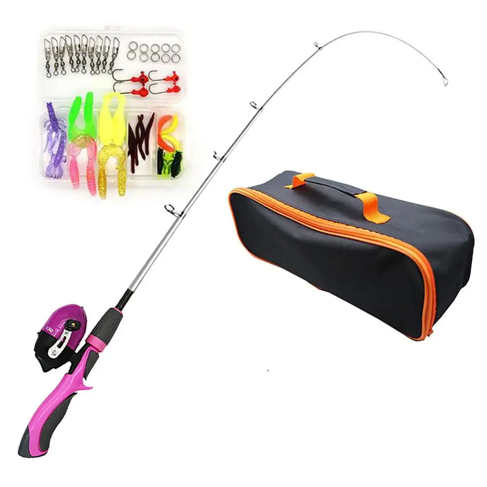 Portable Mini Telescopic Pole Kids Fishing Rod and Reel Combo Kit with  Spincast Wheel and Tackle Box - China Fishing Combo and Fishing Rod and  Reel price