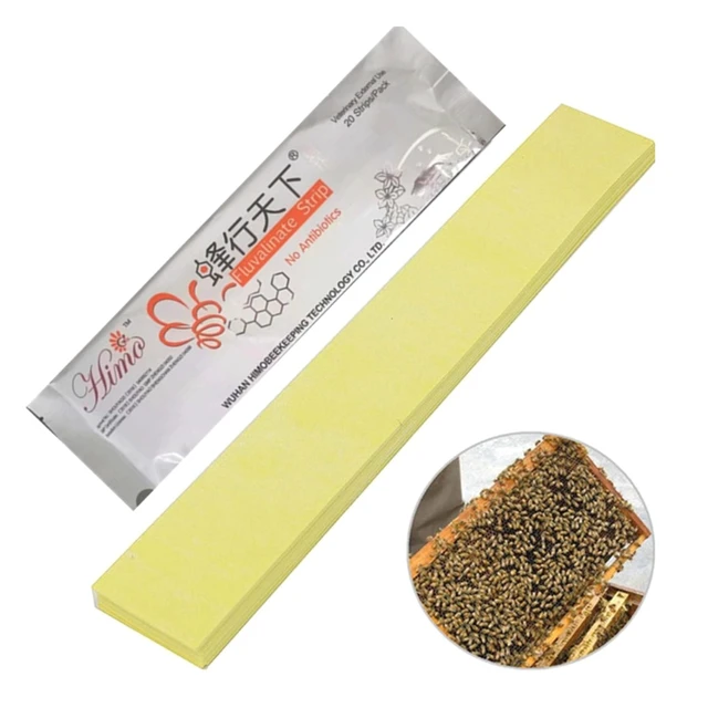 20Db Fluvalinate Csíkok Varroa Méhek Méhészcsíkok Méhészeti Tabletta Termék - Image 3