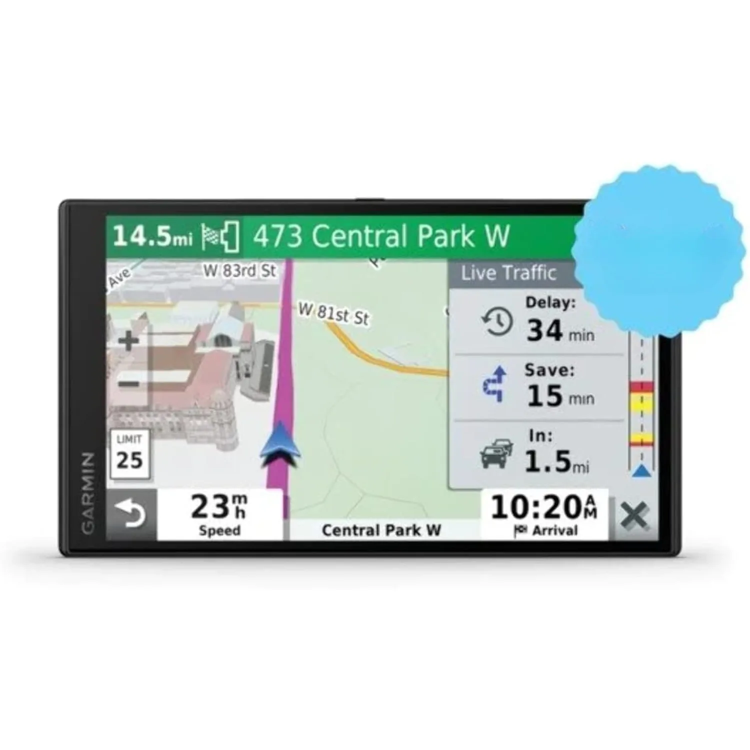 

65 with Alexa, Built-In Voice-Controlled GPS Navigator with 6.95” High-Res Display,Bluetooth, Wi-Fi,voice controlled