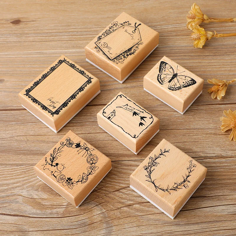 Handbook seal Message card Decorative material printing stamp