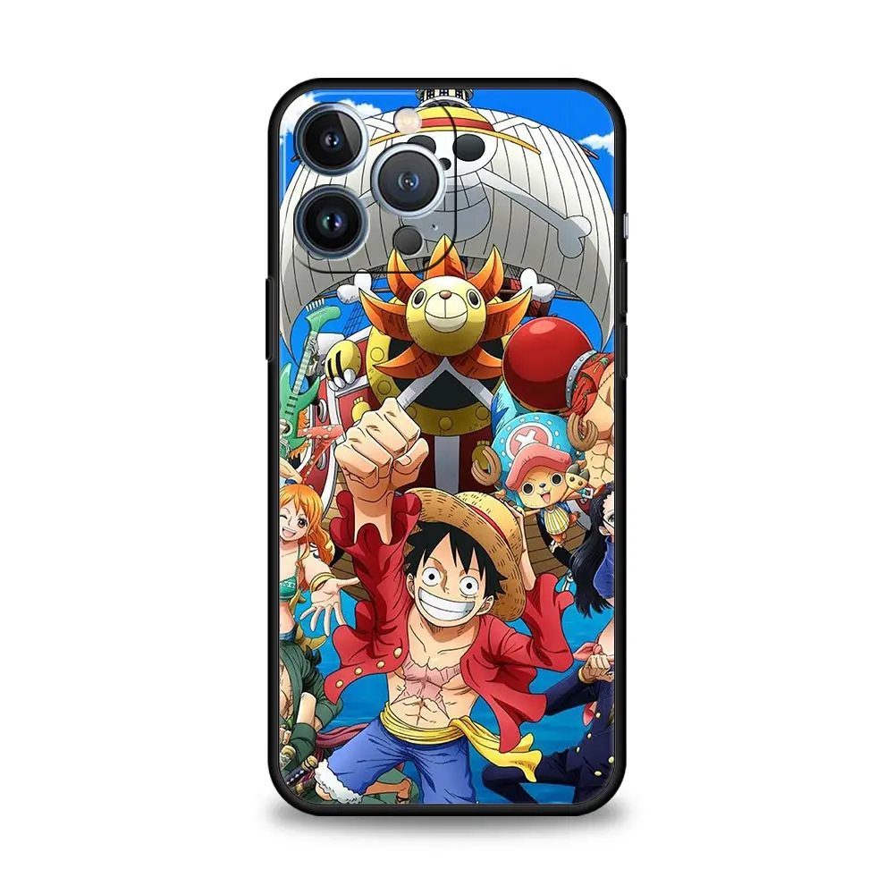 iphone 13 pro leather case Anime One Piece Zoro Luffy Hot Case for Apple iPhone 11 7 13 Pro Max 12 XR X 6 12 Mini 5 6 Plus SE Phone Cover Shell Bag Fundas iphone 13 pro cover