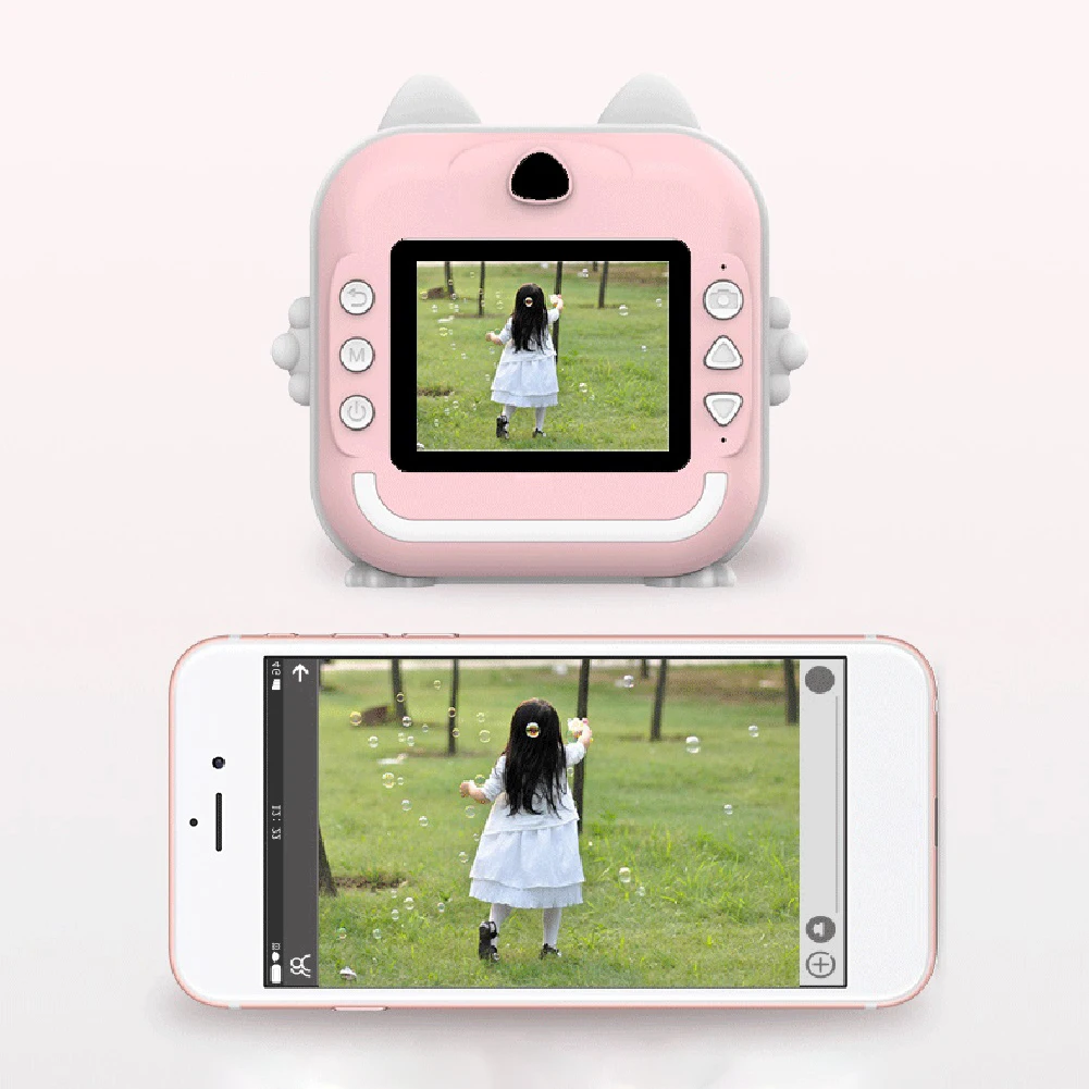 Kids Printing Camera Children Instant Print Camera Video Photography Digital Photo with Thermal Printer Toy Birthday Gift digital camera