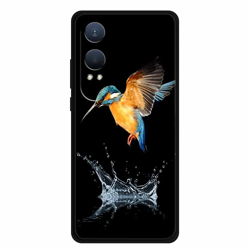 Sleek Silicone Back Cover with Protective Bumper