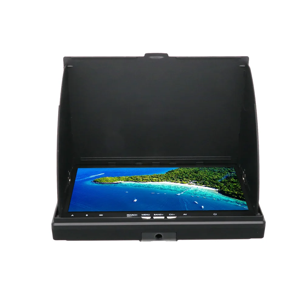 Moniteur FPV 7 pouces 5.8G 40CH avec DVR intégré - Eachine LCD5802D