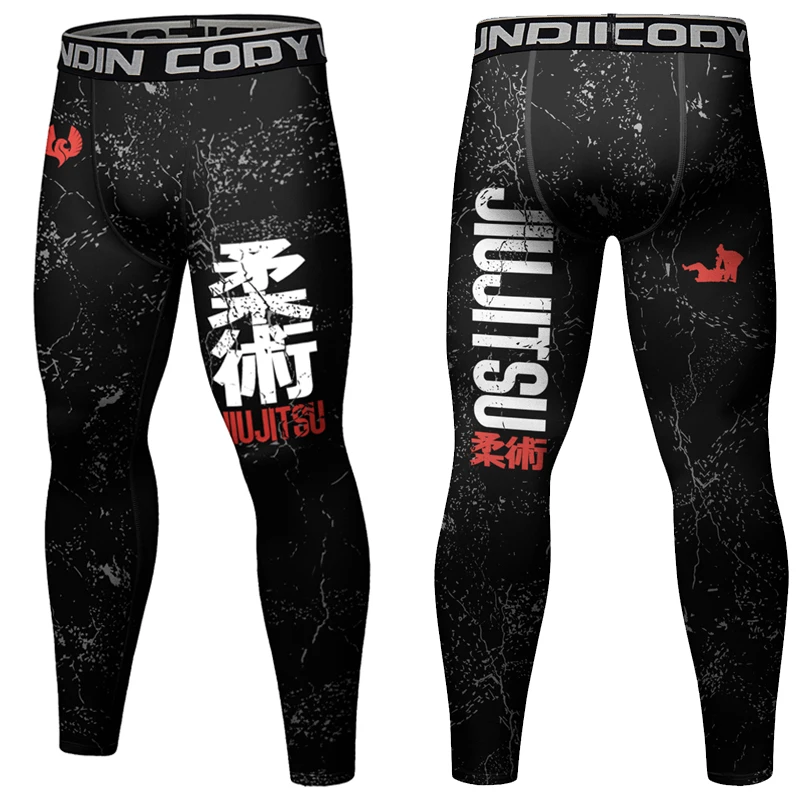 Men Running Leggings Sportswear Quick Dry Gym Fitness Tights Workout Training Jogging Sports Trousers Compression Sport Pants