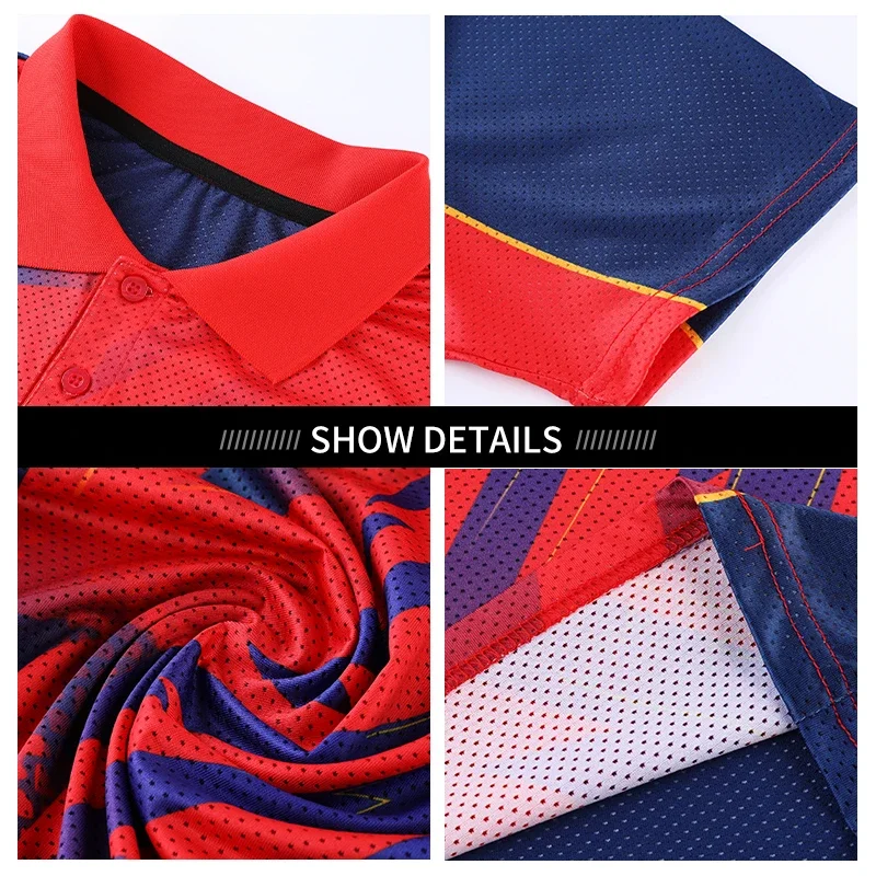 Summer Casual Sports Badminton T shirt Quick Dry Breathable Loose Badminton Tennis Ping Pong Quick Dry Clothing GJ266