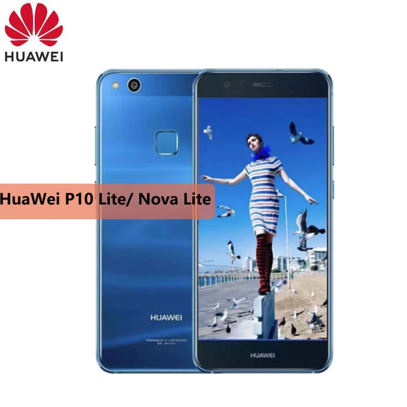 latest cellphone of huawei HuaWei P10 Lite Nova Lite Mobile Phone 5.2" FHD 1920X1080 Kirin 658 12.0MP+8.0MP camera Android 7.0 huawei dual sim phones