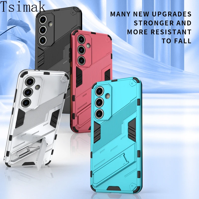 Durable Shockproof Holder Armor Phone Case - Premium Back Cover Protection