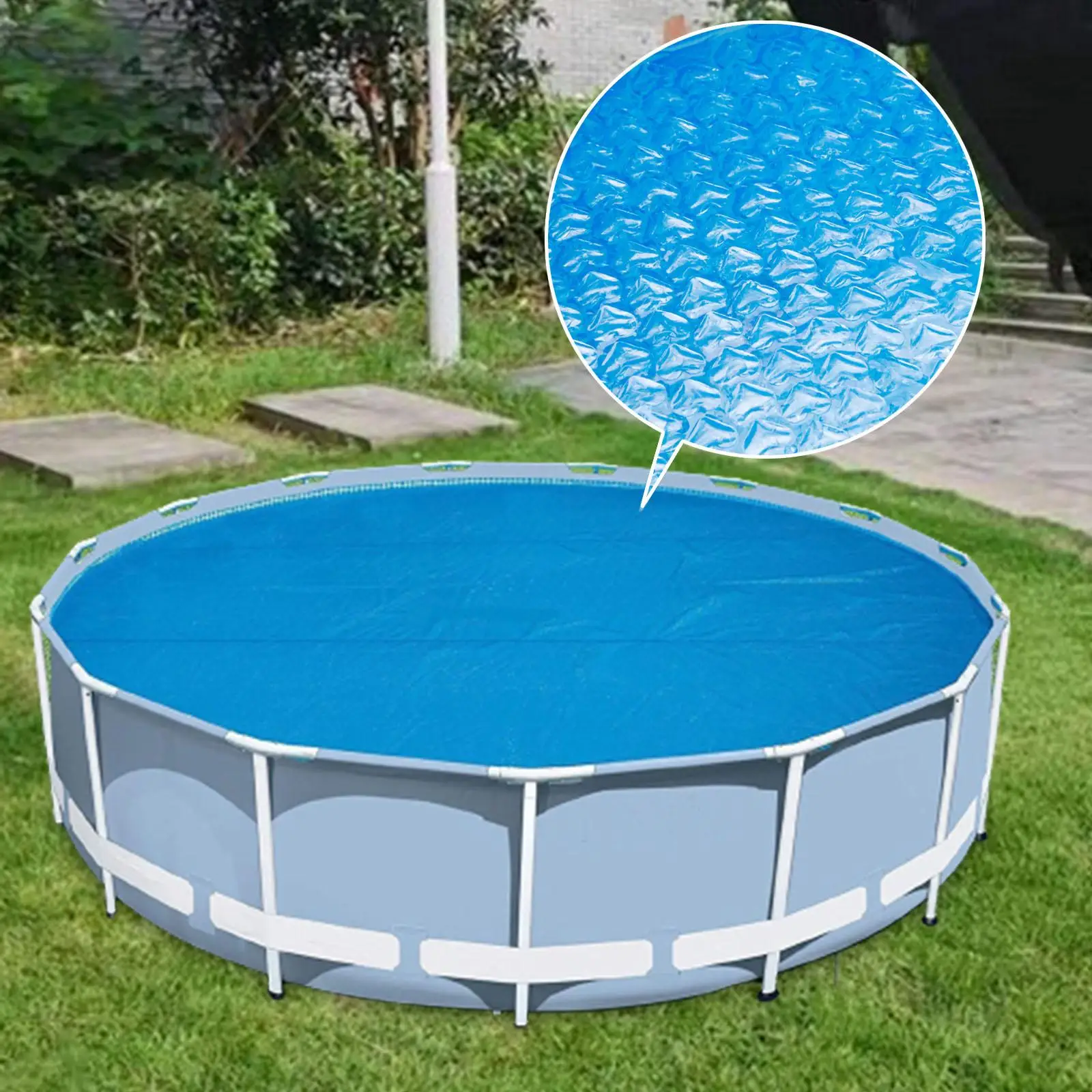 

Swimming Pool Mat Round Pool Accessories Waterproof Durability Inflatable cover for Paddling Indoor Pool Inflatable Pool