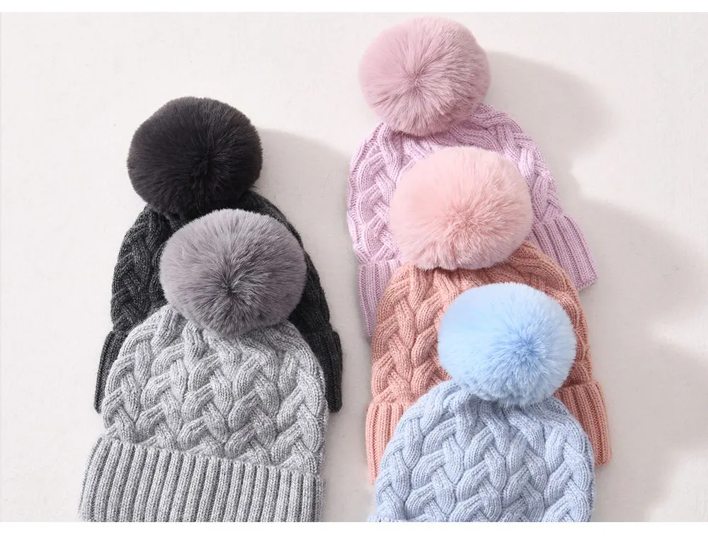 Jxwatcher Strickmütze aus Kaschmirwolle mit Satin-Futter, 2025, neuer Stil, Damen-Wintermütze, bequem, warm, Skullies, weiblich – Detail 38
