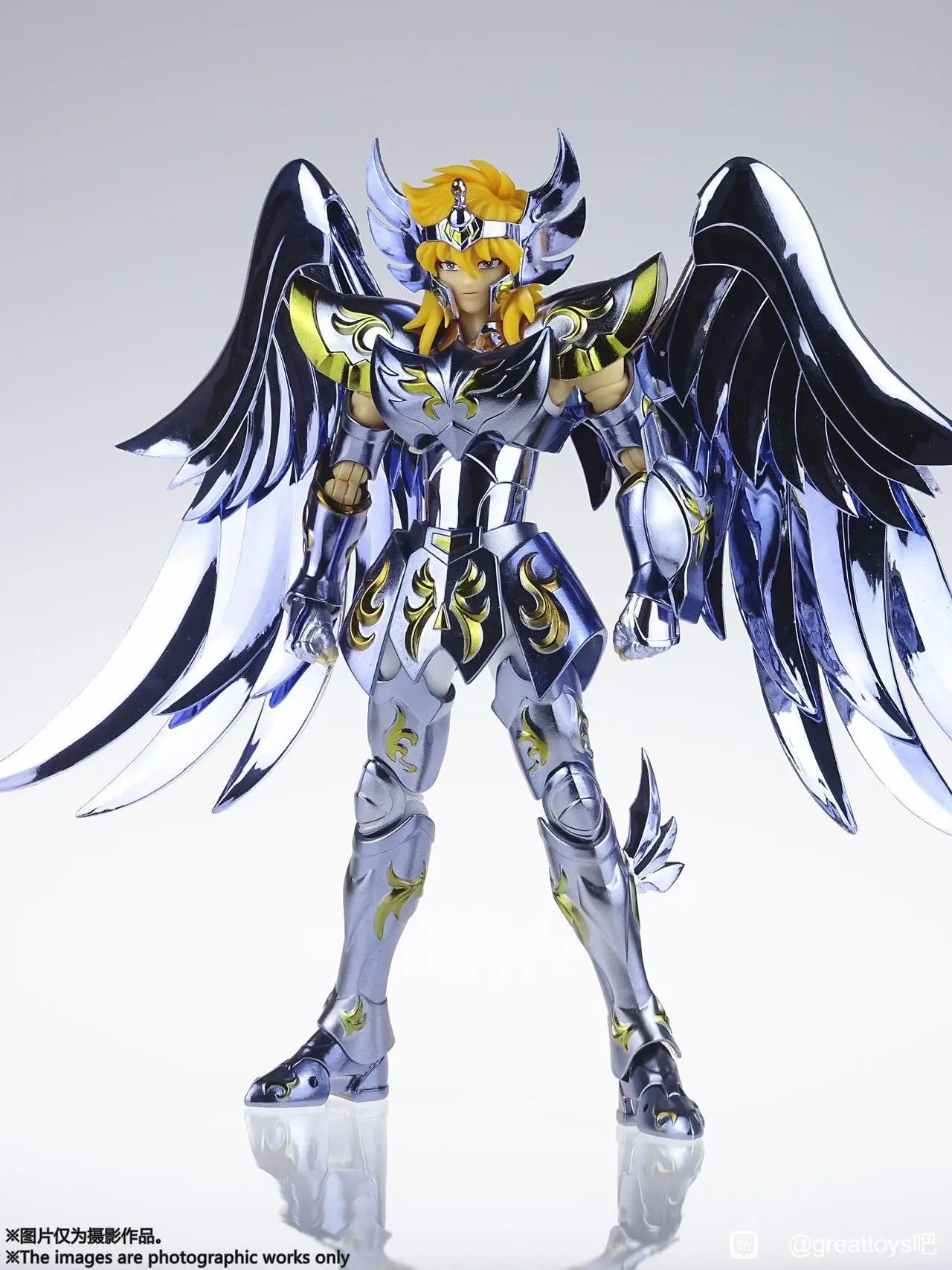 

Saint Seiya Myth Cloth EX/EXM Cygnus Hyoga God Cloth V4 SOG Knights Of The Zodiac Figure Toys Model Great Toys IN STOCK GT Model