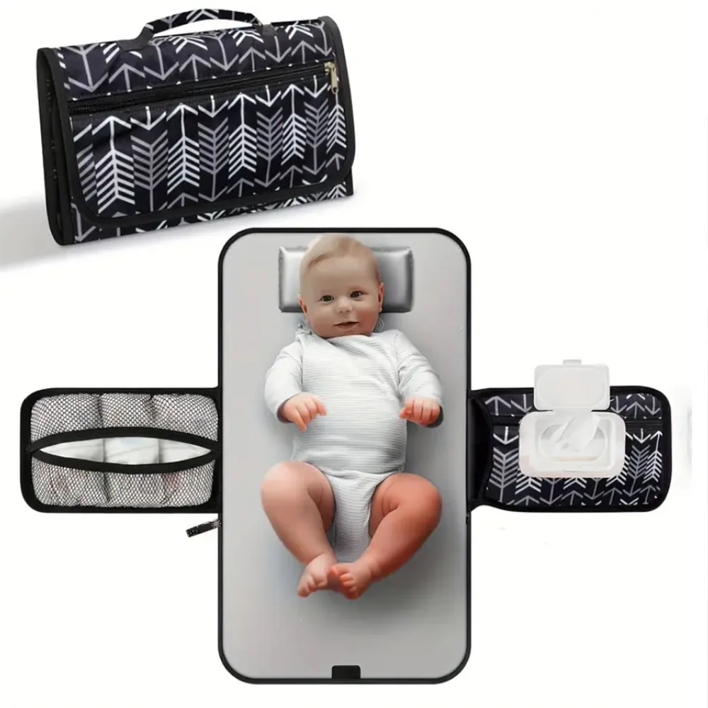 Fasciatoio portatile per borsa per pannolini o fasciatoio Fasciatoio da viaggio, tavolino per pannolini unisex per bambini