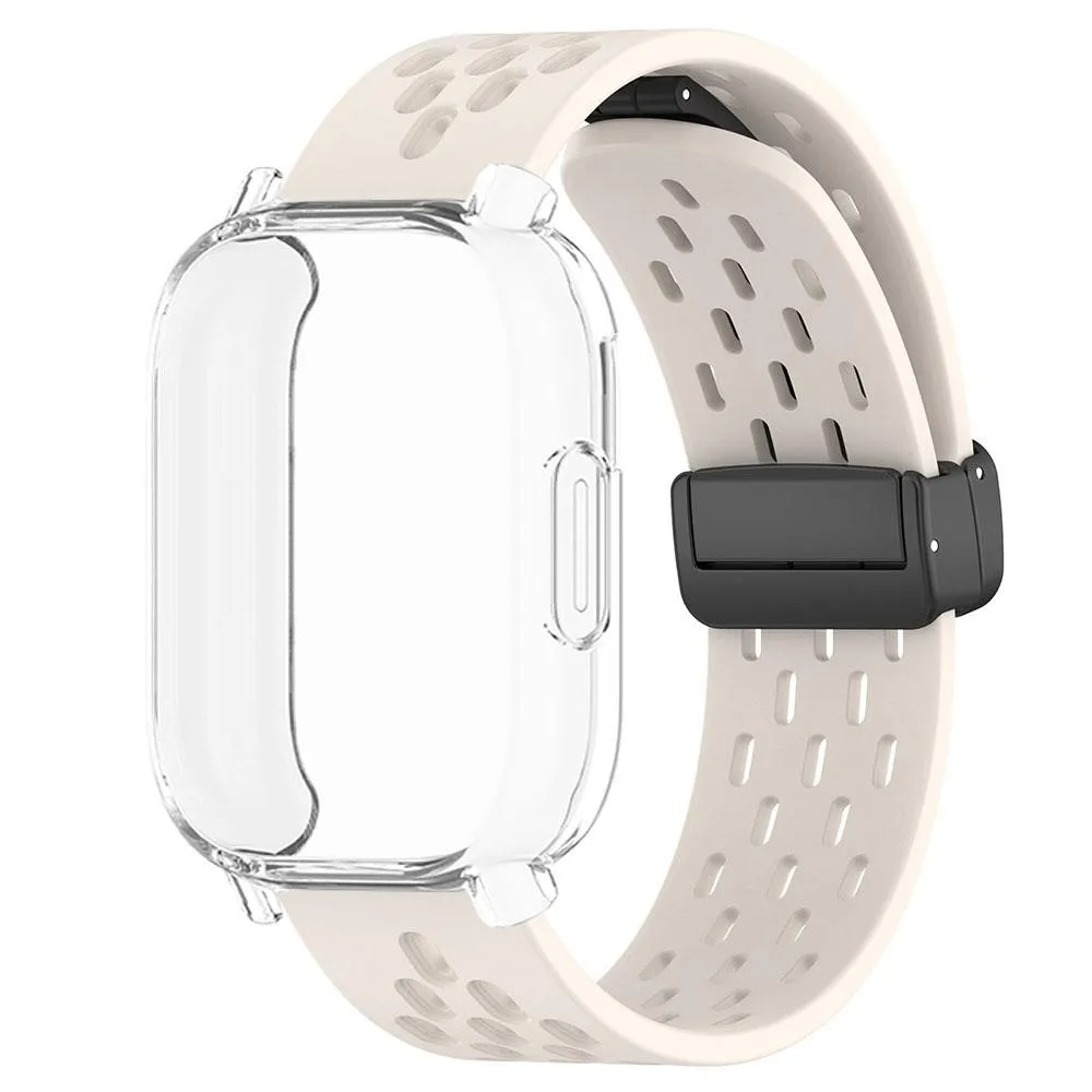 Breathable Silicone Sport Strap with Full Cover Protector Case
