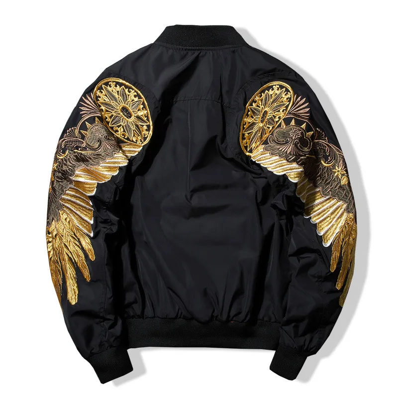 k*i様 \"Gold Embroidery Velor Bomber Jacke Gold Embroidery Bomber Jacket – Expressions Boutique NY
