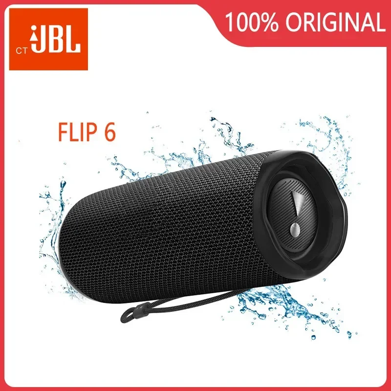 오리지널 FLIP 6 무선 블루투스 스피커, 휴대용 IPX7 방수 야외 스테레오 베이스 뮤직박스, FLIP5 스피커 트위터 