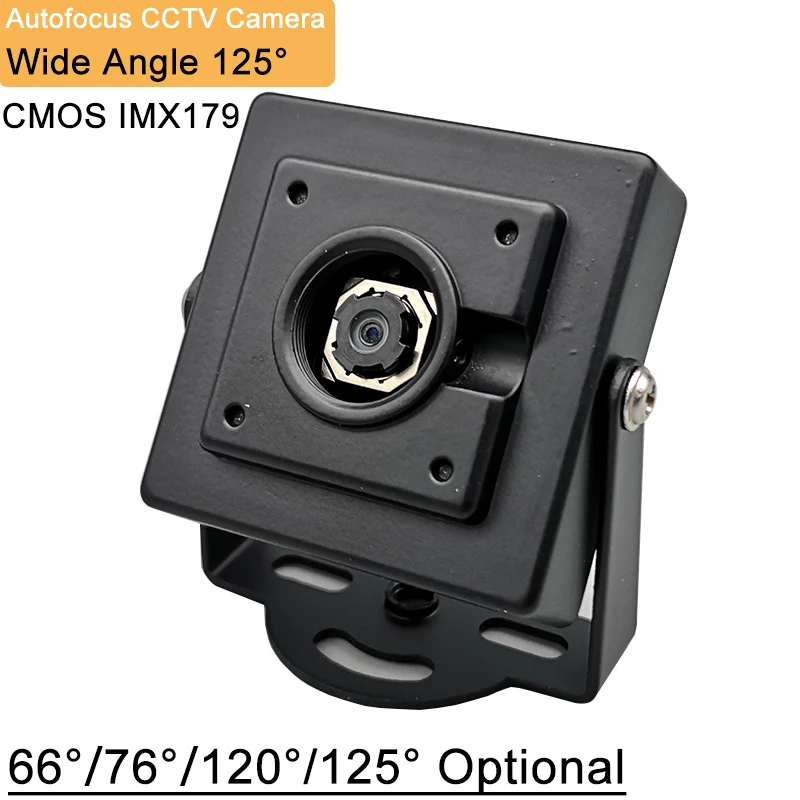 

8MP Autofocus CCTV Camera 4K CMOS IMX179 Wide Angle 125Degree UVC USB Plug and Play for Creality Falcon 2, Xtool and Lightburn