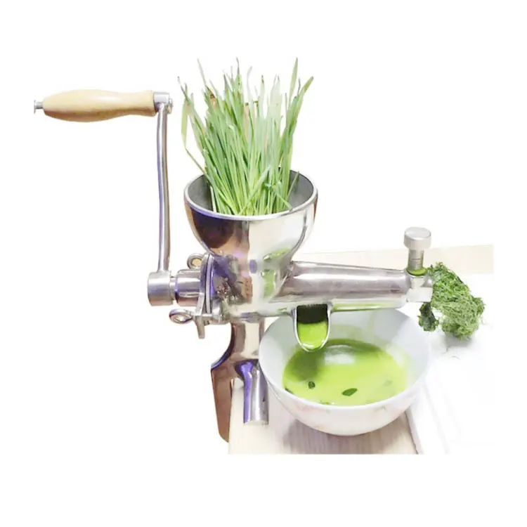 

manual press hand machine fruit wheatgrass juicer for lemon