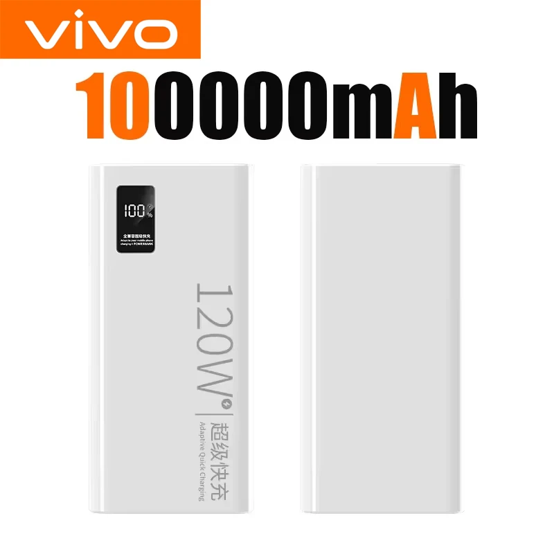 White 100000mAh