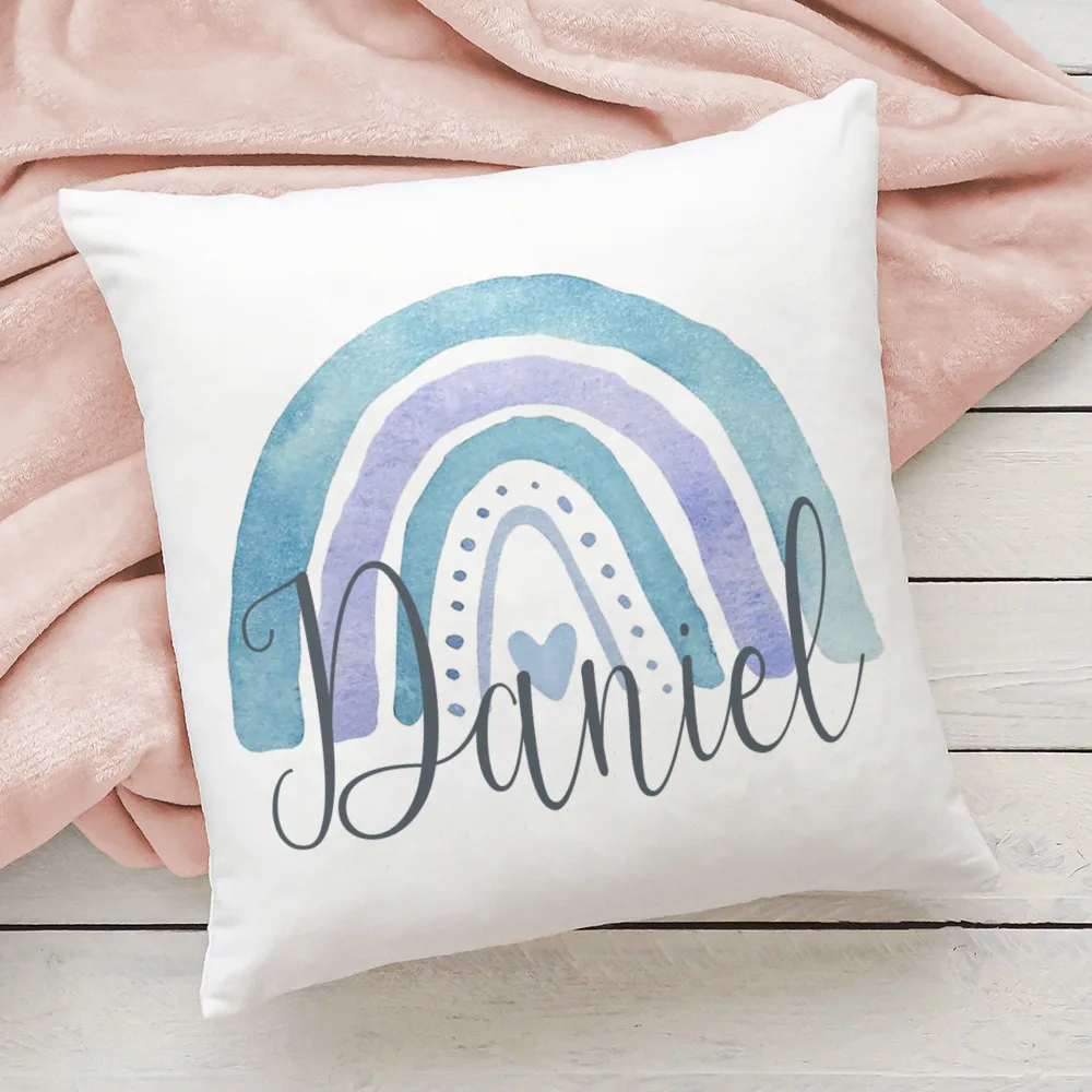 Funda Afirmaciones Positivas Qvapt Fundas De Almohada Arcoíris 18x18 Pulgadas - Frases Positivas, 100% Franela, Para Adolescentes Funda Almohada Adolescentes Decoración Habitación