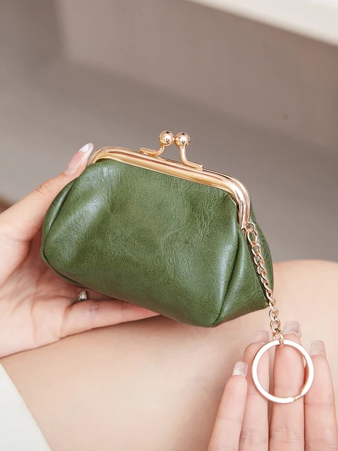 Women's long wallet coin purse money clip double zipper clutch bag female  large capacity cell phone bag card holder - Walmart.com