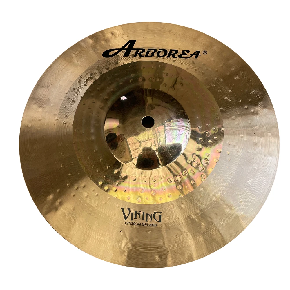 Arborea Viking Series 12" Splash Cymbal for Drummer tibetan cymbals drum cymbal kit