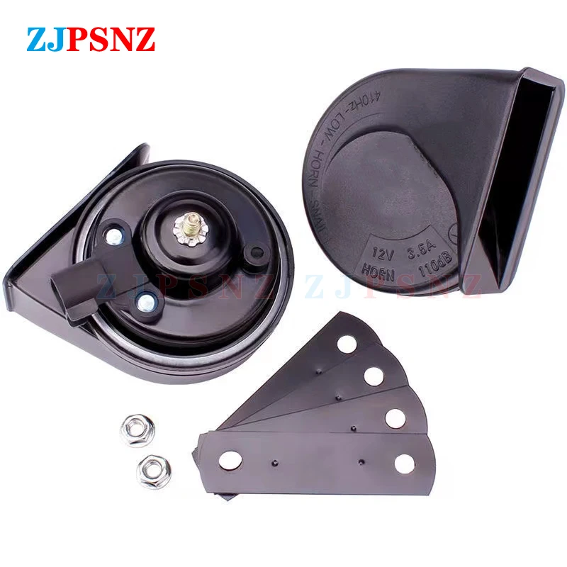 12V Car Siren Horn Car Air Horn With Male Plug Socket Horn Dedicated Socket Conversion Plug