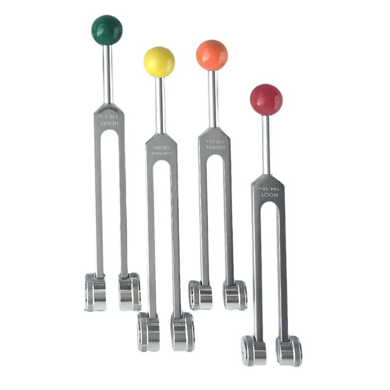 Chakra Tuning Fork Set For Healing, Tuning Forks With Tuning Fork Activator For Healing,Sound Therapy,Keep Body 3