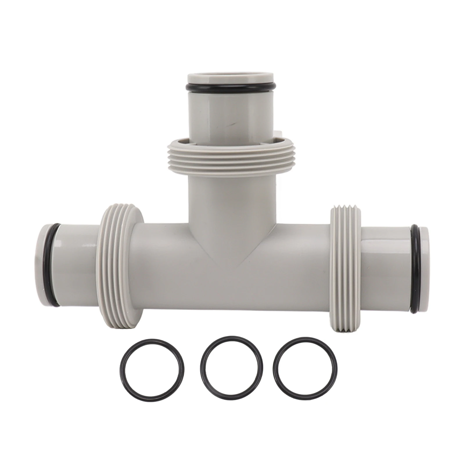Swimming Pool Accessory Split Hose Plunger Valve 2 in 1 with 3 Washers