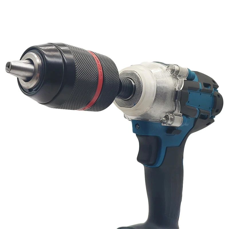 2-13mm Keyless Threaded Metal Drill Chuck Hex Shank/SDS/Square Quick Grip Adapter Chuck For Drill Bits Screwdriver Tap&Sockets