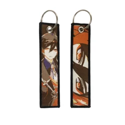 Embroidered Anime - Inspired Keychain for Motorcycles and More - Fashionable Jewelry Accessory Gift (KGI - 05)