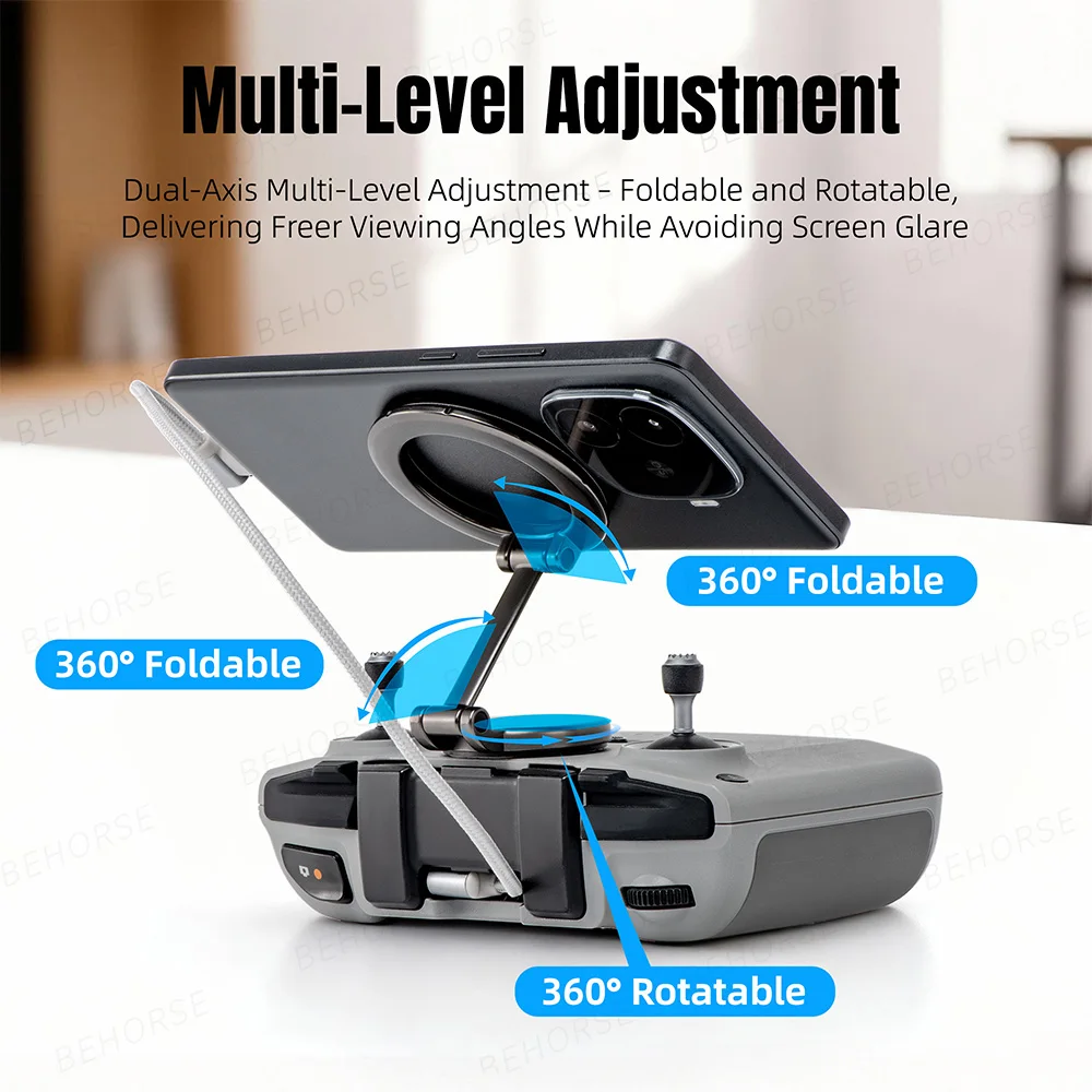 Support magnétique pour téléphone DJI RC-N, gris clair