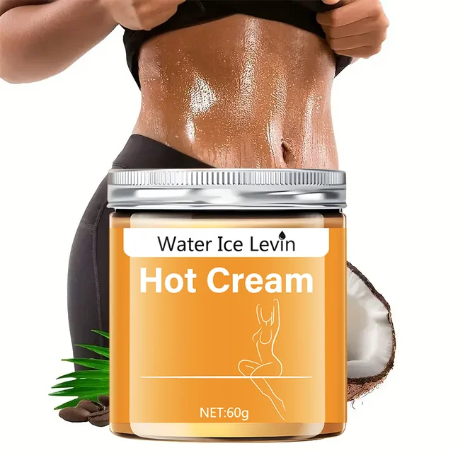 Crème de massage pour tout le corps et la musculation, compresse chaude pour resserrer les muscles abdominaux 1