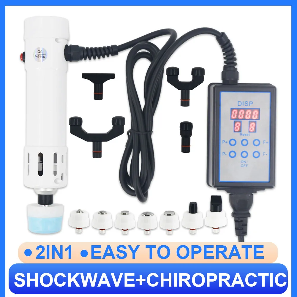

2In1 Shockwave Therapy Machine For ED Treatment Physiotherapy Chiropractic Adjuting Tool Shock Wave Waist Pain Relief Body Relax