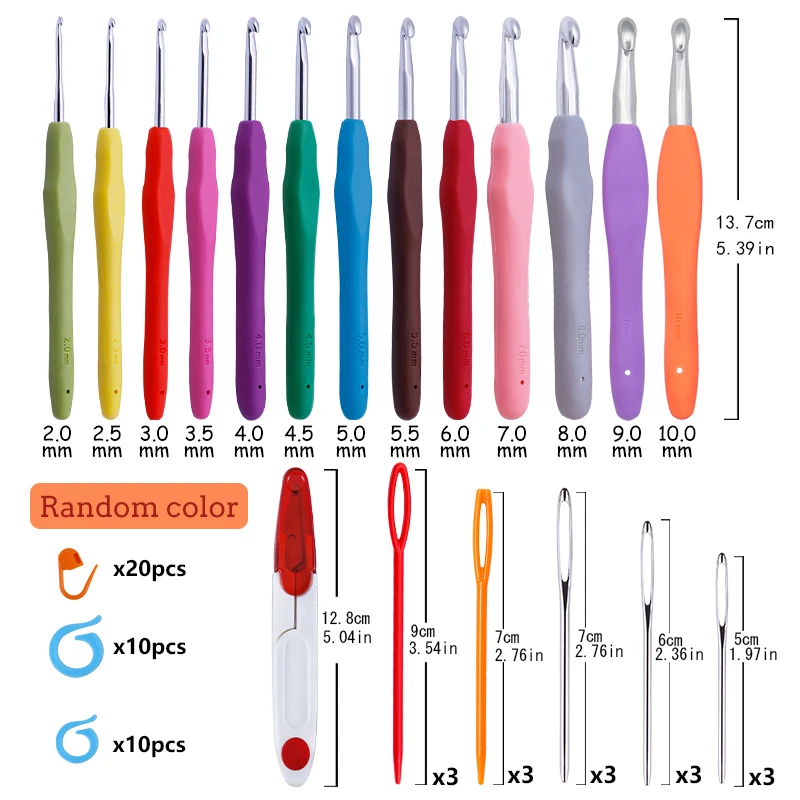 KRABALL Knit Crochet Hook Kit 2