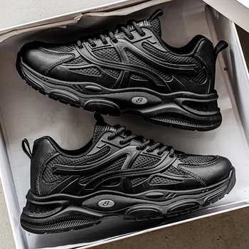 Scarpe sportive casual, comode e alla moda da uomo, scarpe da uomo, scarpe alla moda quattro stagioni, scarpe da viaggio antiscivolo, rialzo da uomo, ultraleggere, versatili, semplici, scarpe sportive e casual da ragazzo 1