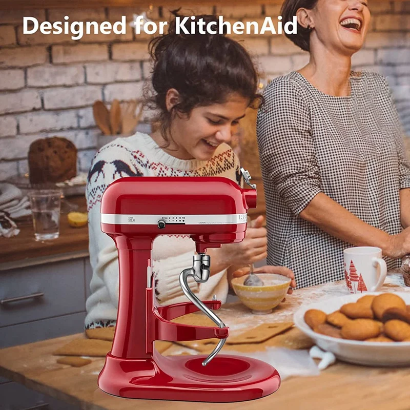  Spiral Dough Hook for Kitchenaid Bowl-Lift Stand Mixer 6qt - Kitchenaid  Dough Hook Attachment Professional 6, Coated Metal Kitchen Aid Dough Hooks  6 Qt, KV25G0X KV25G8X KV25H0X KP26M1X KP26M8X: Home 