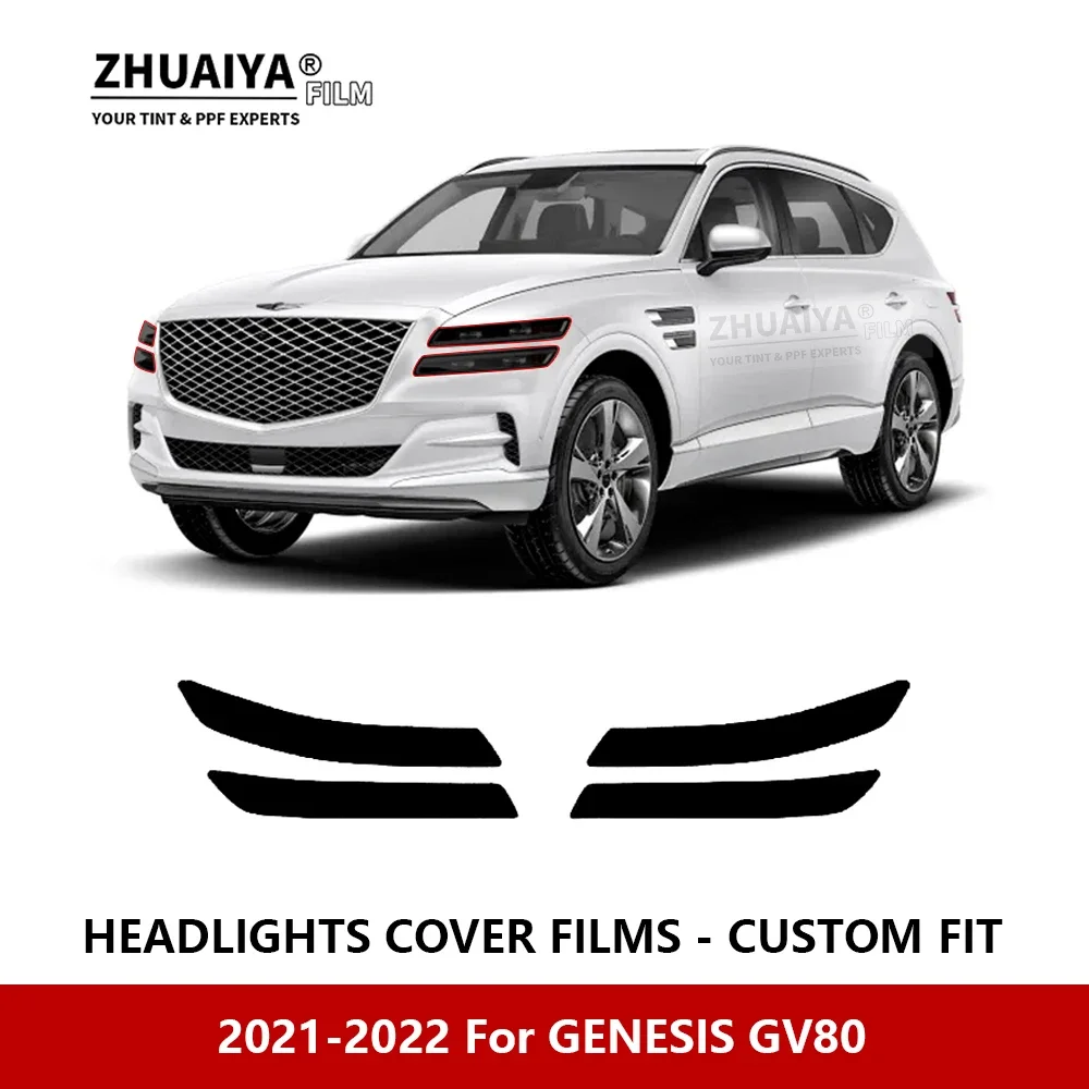 

Защитная пленка с защитой от царапин для фар автомобиля GENESIS GV80 2021-2022