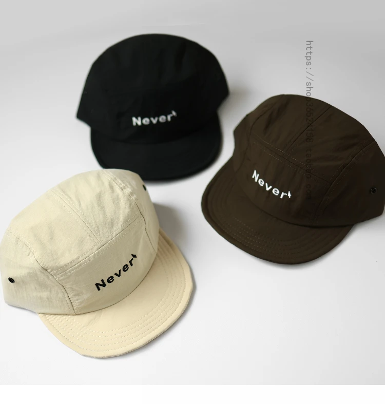 

Quick-Drying Breathable Short Brim Soft Top Soft Brim Peaked Cap Korean Style Work Clothes Wind Drawstring Retro Sun Hat Women