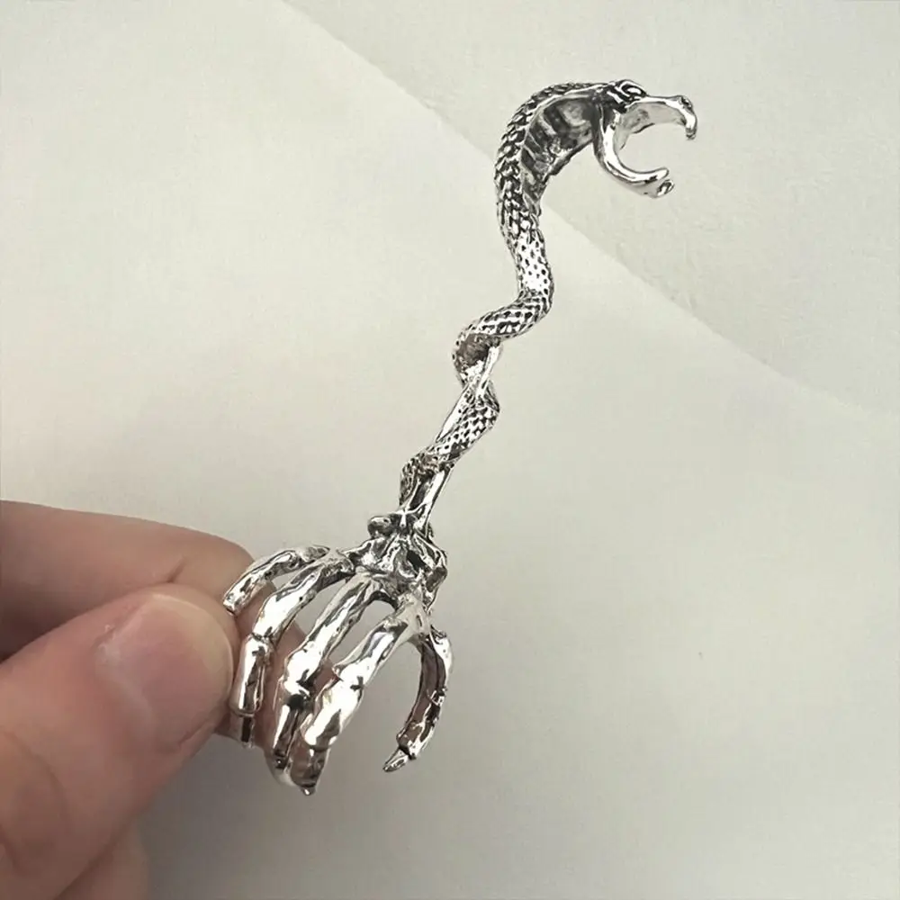 Set of 3 Dragon-Inspired Cigarette Holder Rings - Stylish Smoking Accessories
