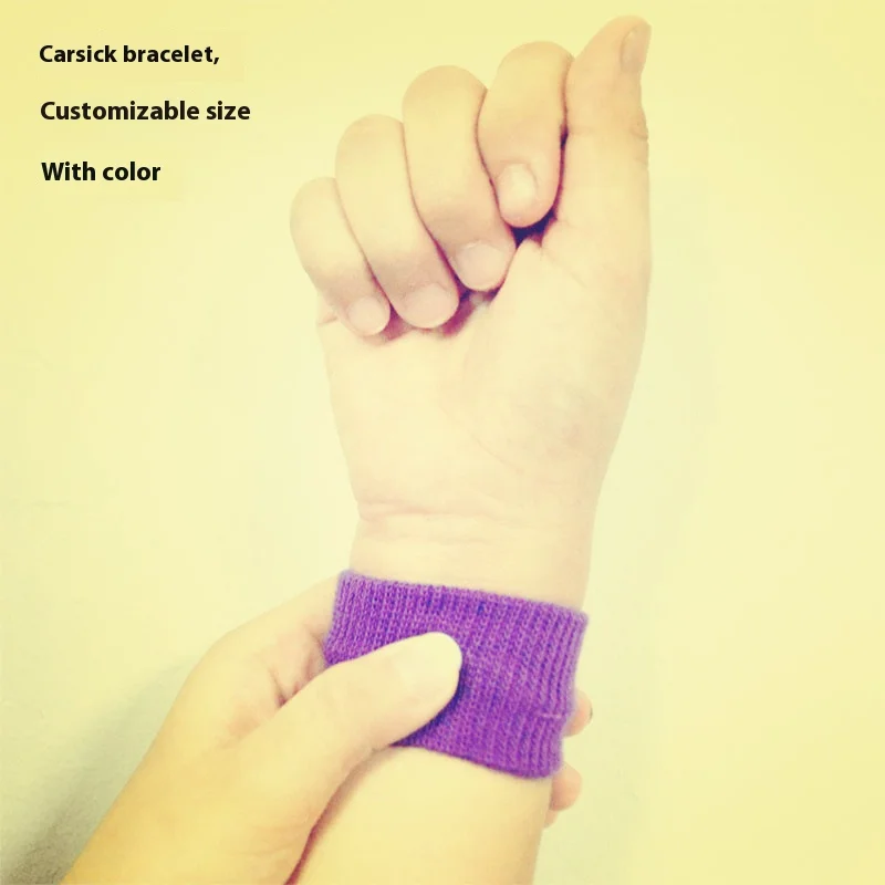 Wrist Guard Anti Motion Sickness Wristband Sports Made of Cotton for Pregnant Women and Children