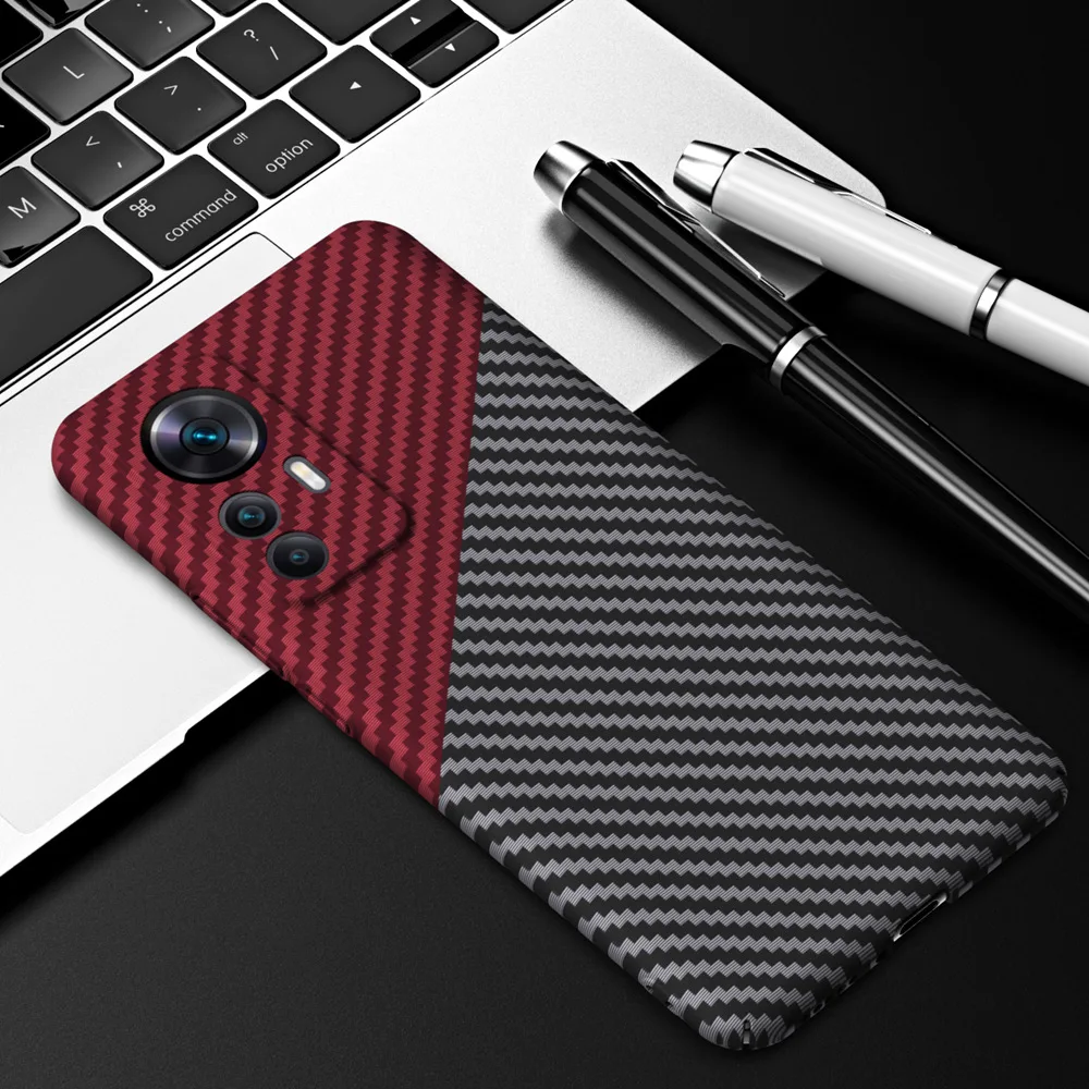 Ultra-Thin Carbon Fiber Matte Soft Touch Protective Case