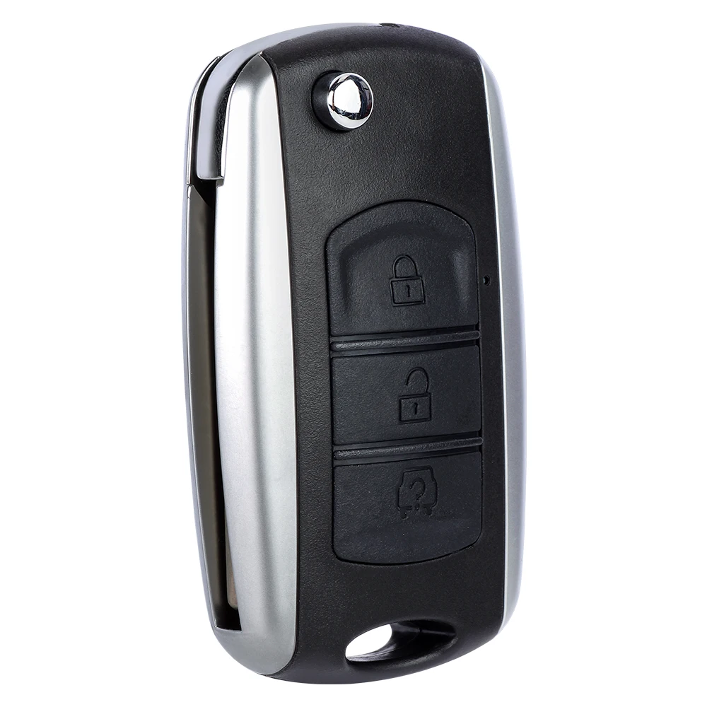 DIYKEY Flip Remote Control Key FOB ASK 434MHZ 4D60 Chip for Dongfeng 580 2010 2011 2012 2013 2014 2015 P/N: 3704050-SA01S