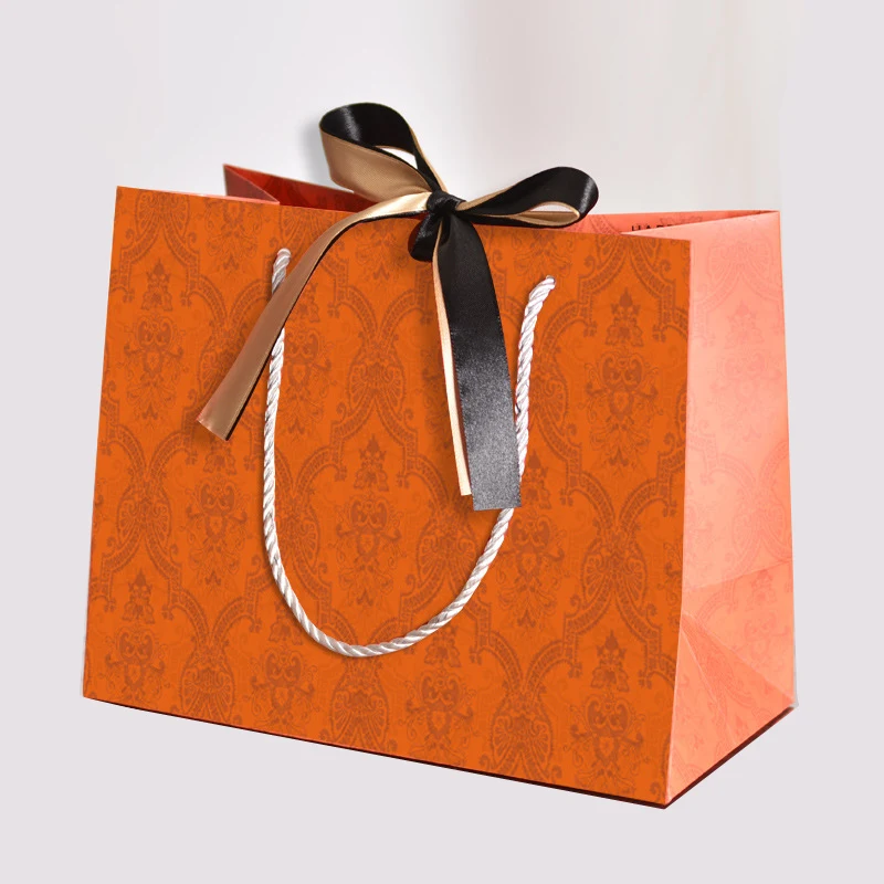 Bolsa de regalo verde del Festival del Medio Otoño con mano, bolsa de embalaje, bolsa de ropa ligera de lujo, bolsa de almacenamiento de dulces, cinta de regalo
