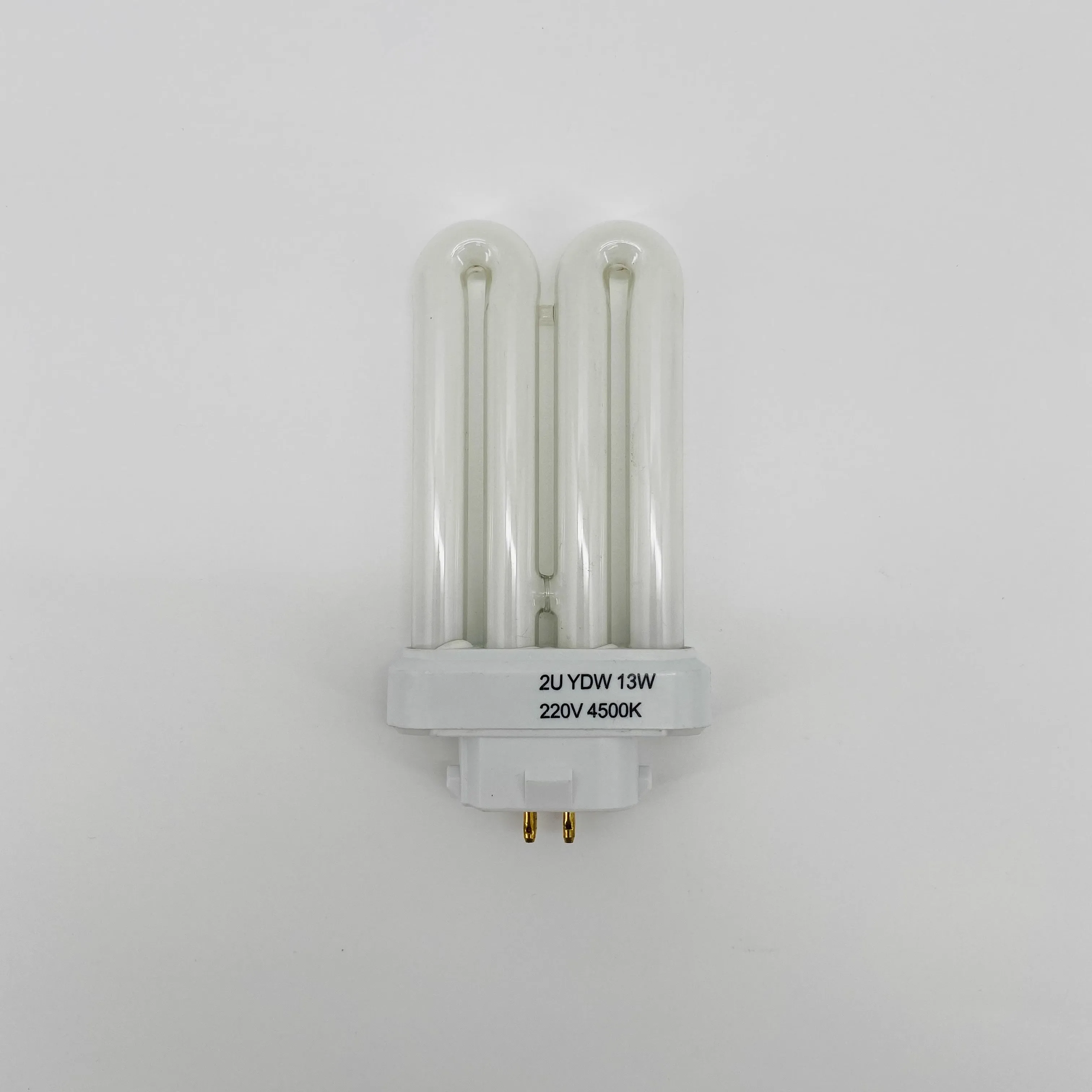 Fluorescent Light Tubes Universal lamp tube YDW13-2U square four pin 13W15W18W desk lamp 4-pin