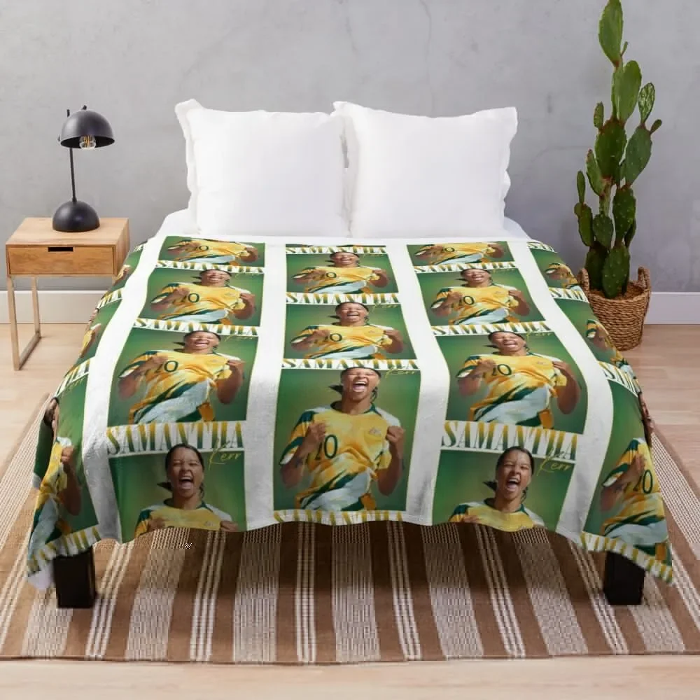 

SAM KERR Throw Blanket cosplay anime Comforter Luxury Thicken Blankets