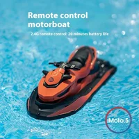New 2.4g Mini Rc Jet Ski High-Speed Rc Doll Double Motor Boat And Electric Motorboat For Kids Summer Water Play Ideal As A Gift 1