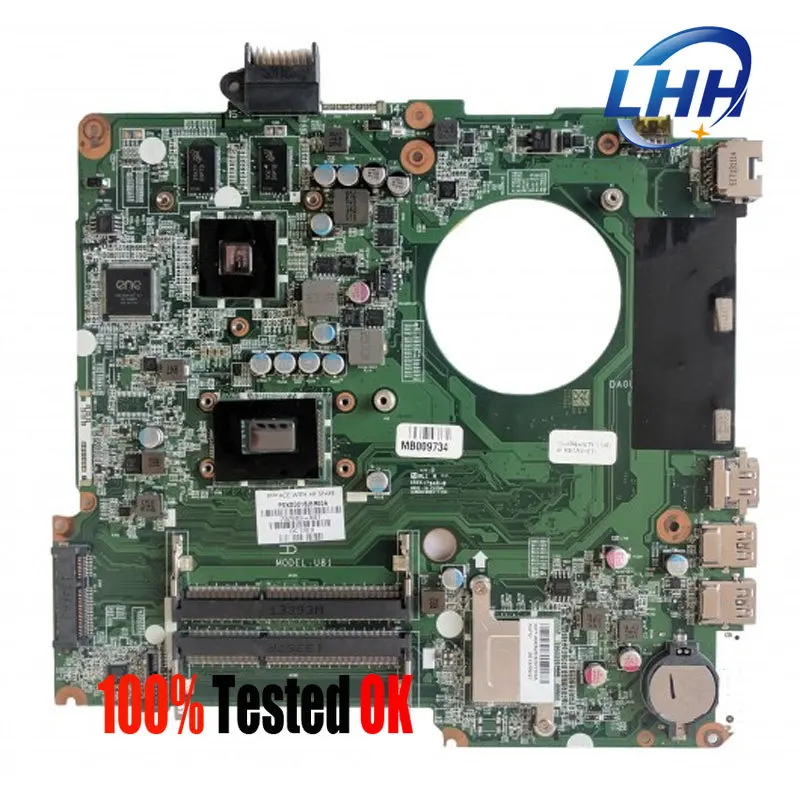 

Материнская плата DA0U81MB6C0 для ноутбука HP PAVILION 15-N с процессором 2117U 8670M 1G GPU